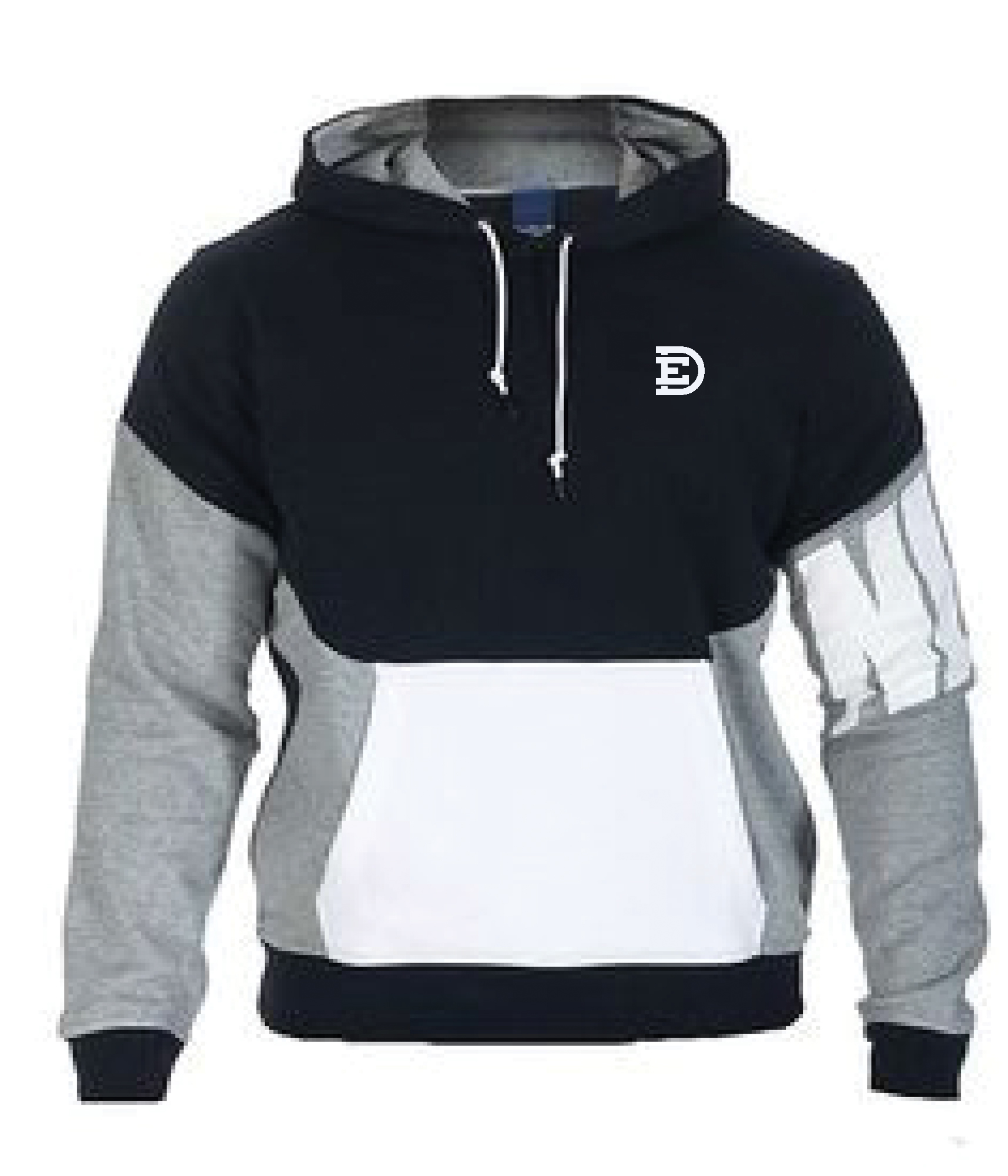 Custom Zip Up Hoodies | Wholesale Two Tone Fleece Hooded Sweatshirts Manufacturer